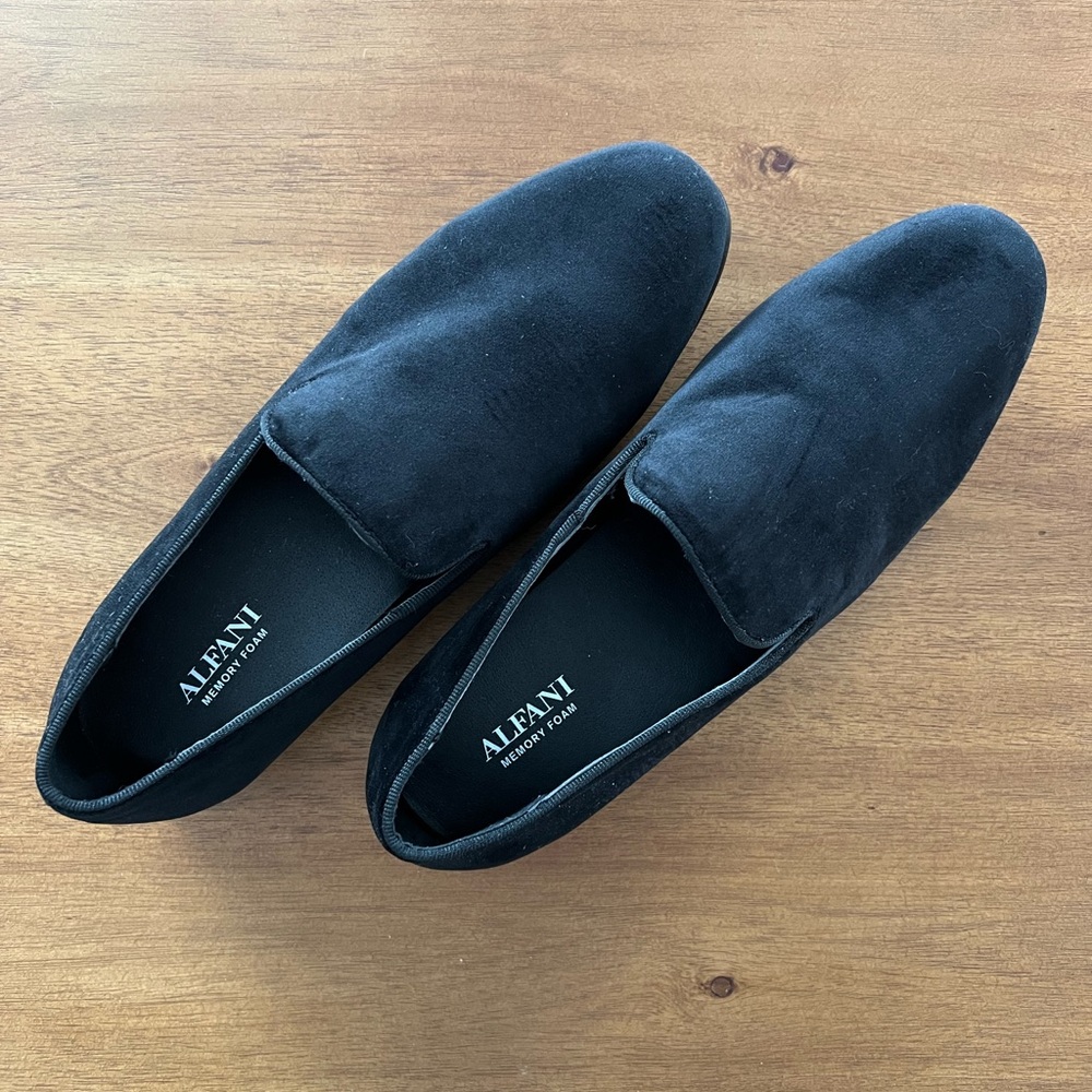NWOT Alfani Men's Elegant Black Loafers